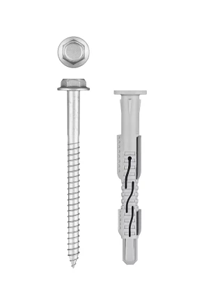 ЗУБР ФД-Ц 10x 100 мм, фасадный дюбель, нейлон/цинк, 50 шт (301455-100) купить в Екатеринбурге