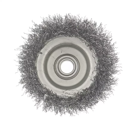 Щетка для УШМ 100 мм М14 &quot;чашка&quot; витая проволока СИБРТЕХ 746057 купить в Екатеринбурге