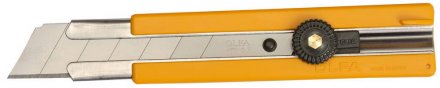 Нож OLFA с выдвижным лезвием, с резиновыми накладками, 25мм OL-H-1 купить в Екатеринбурге