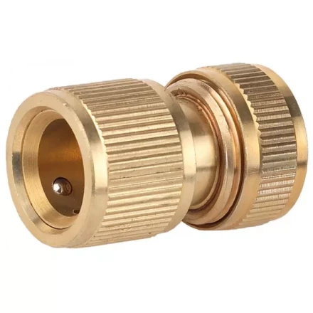 Соединитель GRINDA с автостопом, латунный, 1/2&quot; 8-426129 купить в Екатеринбурге