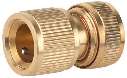 Соединитель GRINDA с автостопом, латунный, 1/2&quot; 8-426129 купить в Екатеринбурге