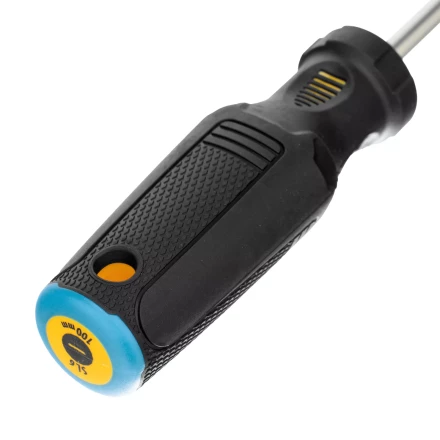 Отвертка SL6x100 мм, CrV, трехкомпонентная рукоятка Denzel 12198 купить в Екатеринбурге