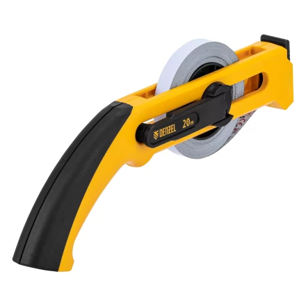 Рулетка геодезическая Denzel 20 м х 13 мм, открытый корпус, металлическая лента, 31490 купить в Екатеринбурге