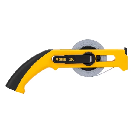 Рулетка геодезическая Denzel 20 м х 13 мм, открытый корпус, металлическая лента, 31490 купить в Екатеринбурге