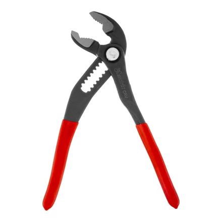 Клещи переставные 180 мм Matrix, кнопочный механизм, хром-ванадий, обливные рукоятки 17925 купить в Екатеринбурге