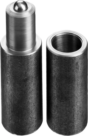 Петля СИБИН для металлических дверей, галтованная, цилиндрической формы, с впрессованным шариком, 16х90мм 37617-90-16 купить в Екатеринбурге