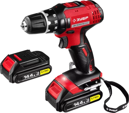 Дрель-шуруповерт 2 АКБ ДА-14.4-2-Ли КНМ2 серия МАСТЕР купить в Екатеринбурге