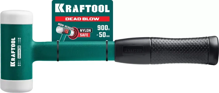 Безынерционный молоток KRAFTOOL DEAD BLOW с бойками из полиамида 2078-50 купить в Екатеринбурге