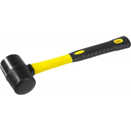 Киянка STAYER &quot;PROFESSIONAL&quot; резиновая ЧЕРНАЯ, с фиберглассовой ручкой 2054-40 купить в Екатеринбурге