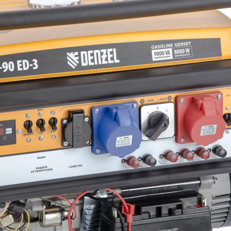 Генератор бензиновый Denzel PS 90 ED-3 946944 купить в Екатеринбурге