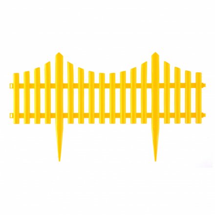 Забор декоративный Гибкий 24 x 300 см желтый Palisad 65016 купить в Екатеринбурге
