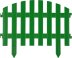 Забор декоративный GRINDA &quot;АР ДЕКО&quot;, 28x300см, зеленый 422203-G купить в Екатеринбурге