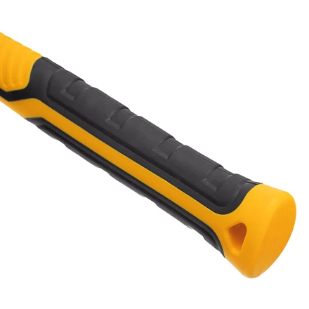 Киянка резиновая, 225 г, черно-белая, фибергласовая рукоятка c TPR покрытием Denzel 11101 купить в Екатеринбурге