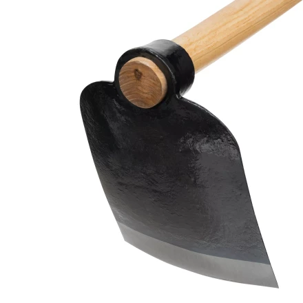 Кетмень Сибртех, 175 х 265 х 900 мм, цельнокованый, деревянный лакированный черенок, 62368 купить в Екатеринбурге