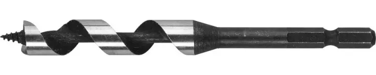 ЗУБР. Сверло по дереву, спираль Левиса, шестигранный хвостовик 1/4", 10х120мм 29483-120-10 купить в Екатеринбурге