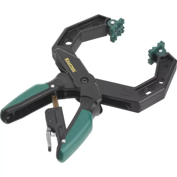 Струбцина KRAFTOOL "EcoKraft" ручная, пластиковый корпус, 0-100мм 32224-10 купить в Екатеринбурге