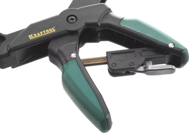 Струбцина KRAFTOOL "EcoKraft" ручная, пластиковый корпус, 0-100мм 32224-10 купить в Екатеринбурге