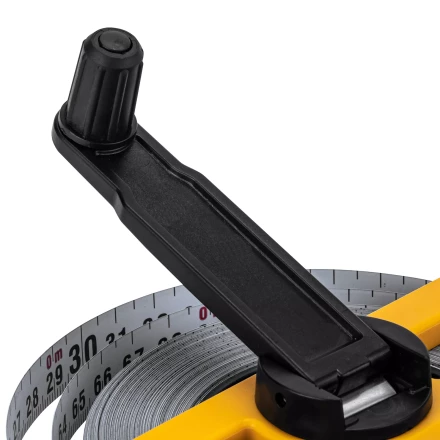 Рулетка геодезическая Denzel 30 м х 13 мм, открытый корпус, металлическая лента 31491 купить в Екатеринбурге