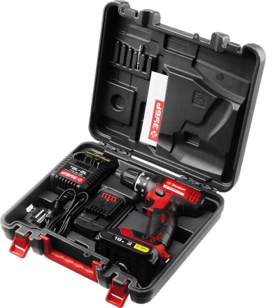 Дрель-шуруповерт 2 АКБ ДА-18-2-Ли КНМ2 серия МАСТЕР купить в Екатеринбурге