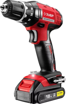 Дрель-шуруповерт 2 АКБ ДА-18-2-Ли КНМ2 серия МАСТЕР купить в Екатеринбурге