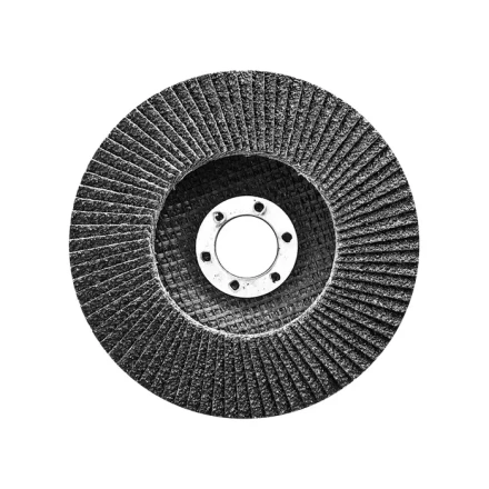 Круг лепестковый торцевой конический Р 24 115 х 22,2 мм СИБРТЕХ 74076 купить в Екатеринбурге