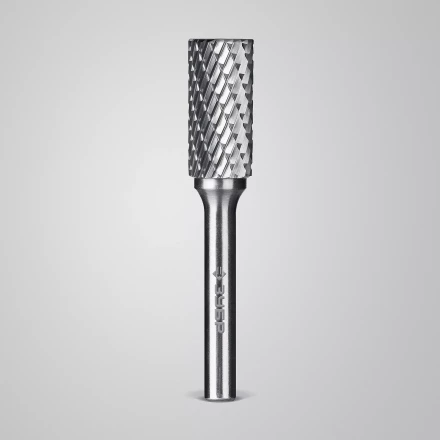 Зубр Твердосплавная борфреза B - цилиндр с торцевыми зубьями, 12 х 25 мм (28801-12-25) купить в Екатеринбурге
