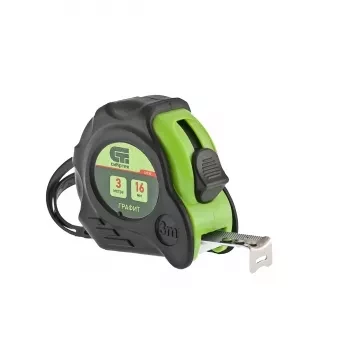 Рулетка Графит, обрезиненный корпус, амортизатор, 3 м х 16 мм  СИБРТЕХ 32530 купить в Екатеринбурге