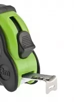 Рулетка Графит, обрезиненный корпус, амортизатор, 3 м х 16 мм  СИБРТЕХ 32530 купить в Екатеринбурге