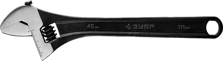 ЗУБР 375/40 мм, разводной ключ (27251-37) купить в Екатеринбурге