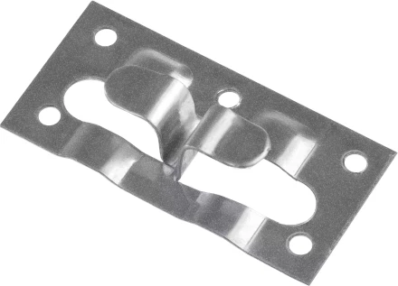 ЗУБР Кляймер-КГ, 10 x 34 x 70 мм, цинк, 50 шт, угловой крепеж для керамогранита (30857) купить в Екатеринбурге