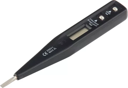 Тестер напряжения 12–220 В жидкокристаллический дисплей SPARTA 130805 купить в Екатеринбурге
