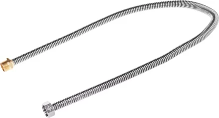 Подводка ЗУБР "ЭКСПЕРТ" сильфонная из нержавеющей стали, для воды, г/ш  (гайка-штуцер), 1/2", 0,8м 51011-G/S-080 купить в Екатеринбурге