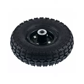 Колесо пневм. 4.10/3.50–4 с несим.ступ. D260мм. подш. внут.диам. 20мм. длина оси - 50мм PALISAD 68970 купить в Екатеринбурге