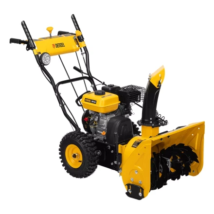 Гибридная снегоуборочная машина с функц. подметания Denzel SWB-600, 212 сс, руч. старт, 2 насадки купить в Екатеринбурге