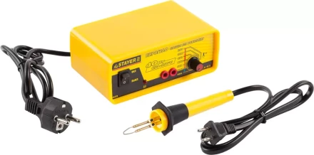 Станция STAYER &quot;EXPERT&quot; для выжигания (Пирограф), 2 сменных жала, температурный режим 450-750 °С, 40Вт 45228 купить в Екатеринбурге