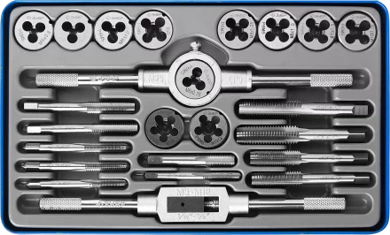 Наборы метчиков и плашек сталь Р6М5 серия ПРОФЕССИОНАЛ купить в Екатеринбурге