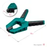 Струбцина KRAFTOOL SC-xx, пружинная 32227-8 купить в Екатеринбурге