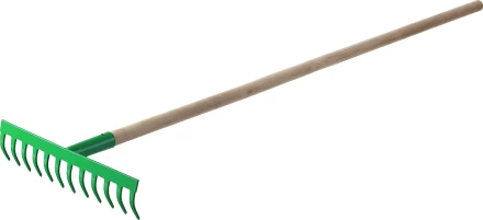 Грабли РОСТОК садовые с черенком, 12 прямых зубцов 421901-12 купить в Екатеринбурге