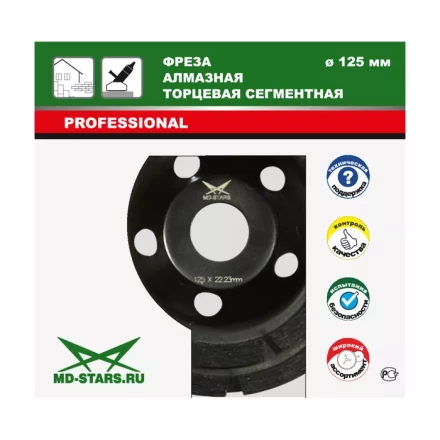 Фрезы алмазные торцевые сегментные FATS230 купить в Екатеринбурге