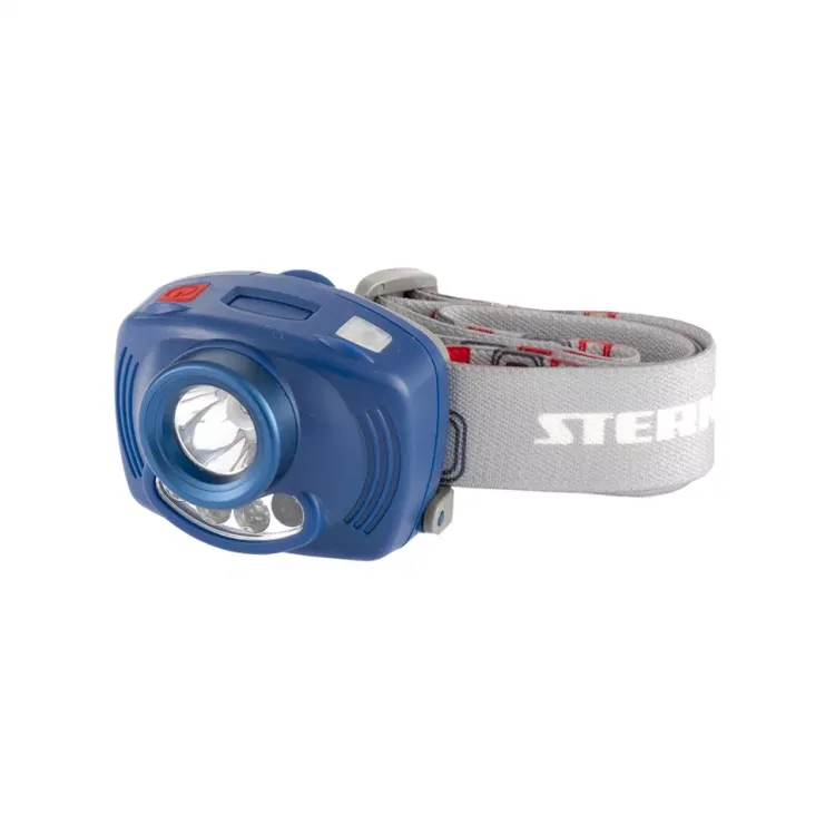 Фонарь налобный Extreme ABS 3 режима ИК сенсор CREE XP-E LED 3 Вт 120 Лм + 2 red 8 ч 3хААА Stern 90566 купить в Екатеринбурге