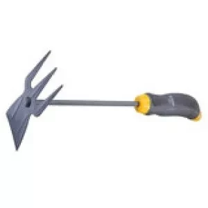 Мотыжка комбинир профиль &quot;трапеция&quot; и 3-зубая эргономичная двухкомп. рукоятка  PALISAD LUXE 62379 купить в Екатеринбурге