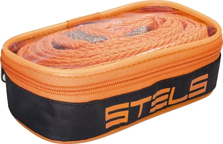 Трос буксировочный 3,5 тонны 2 крюка сумка на молнии STELS Россия 54379 купить в Екатеринбурге