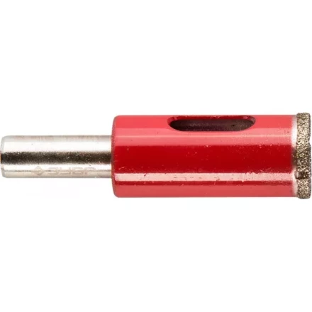 Сверло ЗУБР алмазное трубчатое по кафелю, керамике, зерно 60, 14мм 29850-14 купить в Екатеринбурге