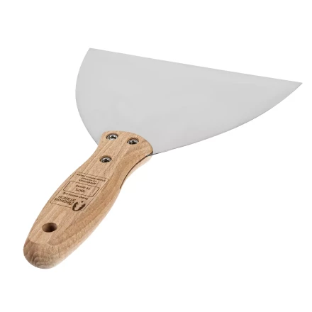 Шпательная лопатка из нержавеющей стали Matrix, 150 мм, буковая рукоятка, EFP 85619 купить в Екатеринбурге