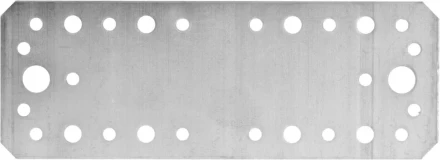 Крепежная пластина ЗУБР &quot;МАСТЕР&quot;, 180х65мм, 20шт 310235-180-65 купить в Екатеринбурге