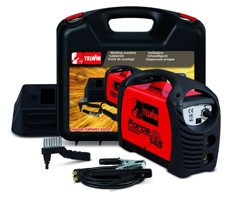 Сварочный аппарат FORCE 145 ACX PLASTIC CARRY CASE Telwin купить в Екатеринбурге