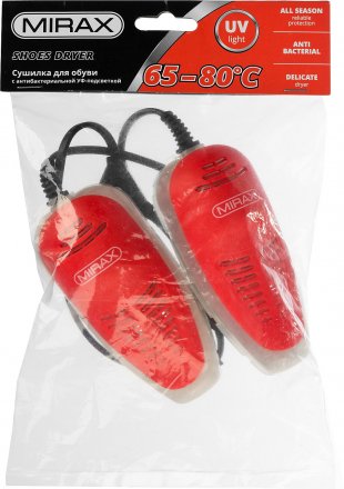 Сушилка MIRAX для обуви электрическая антибактериальная, 220В 55448 купить в Екатеринбурге