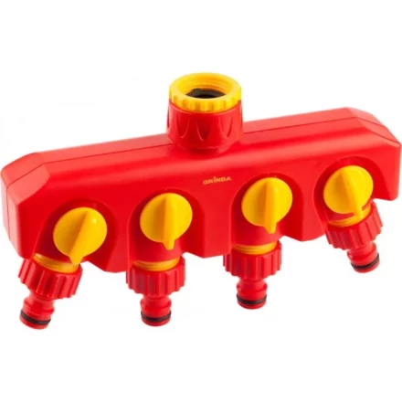 Распределитель GRINDA четырехканальный, из ударопрочной пластмассы 8-426313_z01 купить в Екатеринбурге