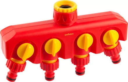 Распределитель GRINDA четырехканальный, из ударопрочной пластмассы 8-426313_z01 купить в Екатеринбурге
