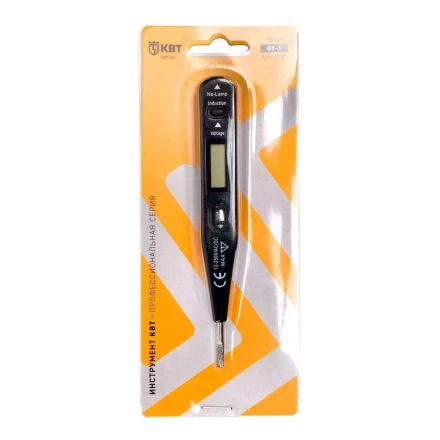 Отвертка индикаторная КВТ ОТ-1 с дисплеем (87283) купить в Екатеринбурге